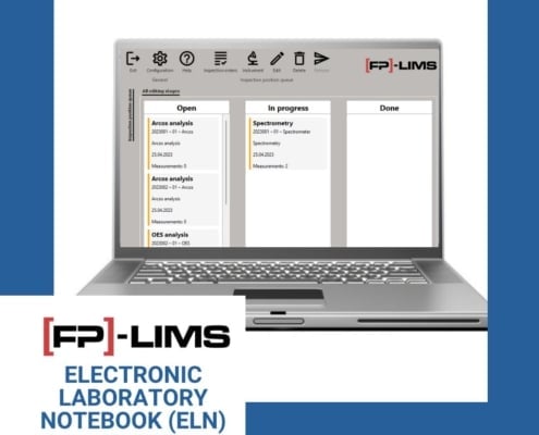 Electronic laboratory notebook eln [FP]-LIMS