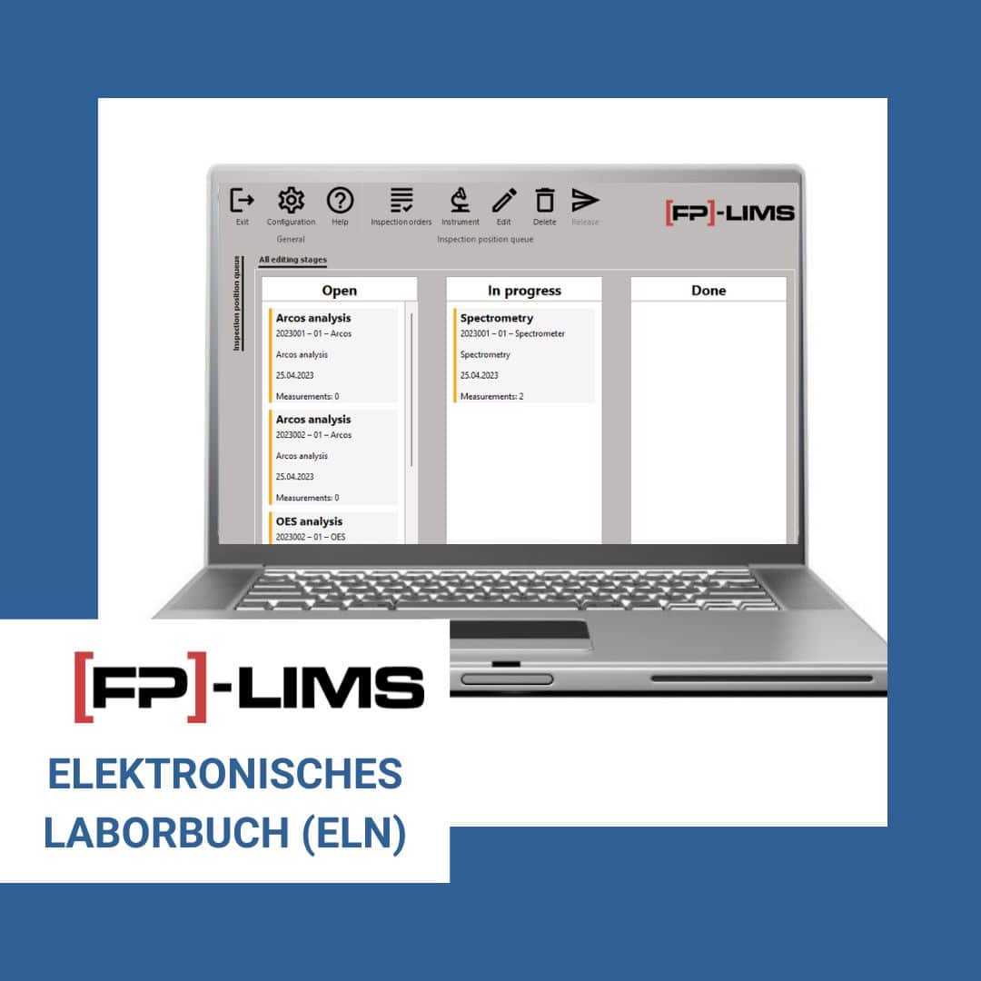 Elektronisches Laborbuch ELN [FP]-LIMS-Modul